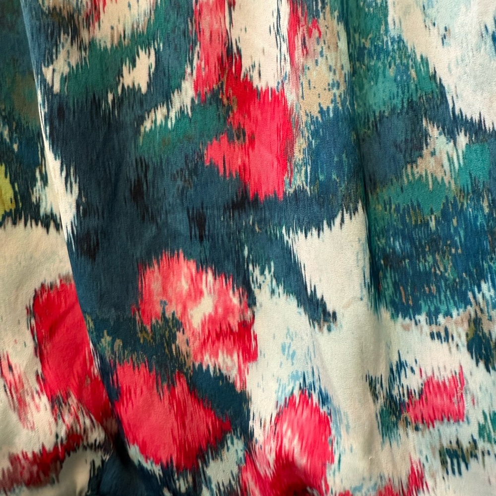 Ungaro Multicolor Maxi Dress NWT